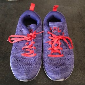 Size 6.5 APL Techloom Pro. Purple hot pink